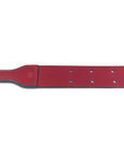 S6 Red Canadian Prison Strap 1 Layer With Holes