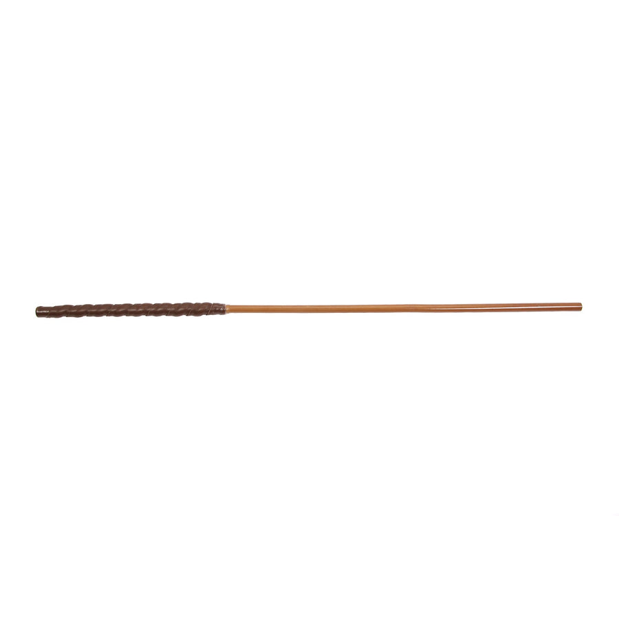 Sarah Gregory - K453 Smoked Prison Dragon Cane with no knots & Brown Handle